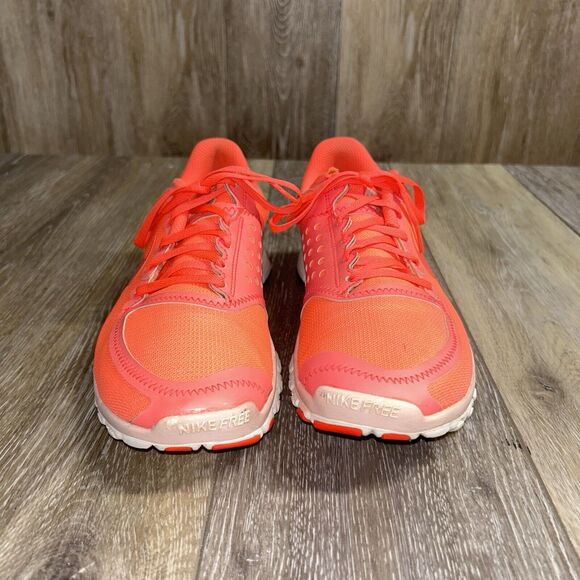 Nike Free 5.0 V4 Hot Punch Pink Womens Size 10 Athletic Running Shoes 511281-606 - Picture 3 of 12